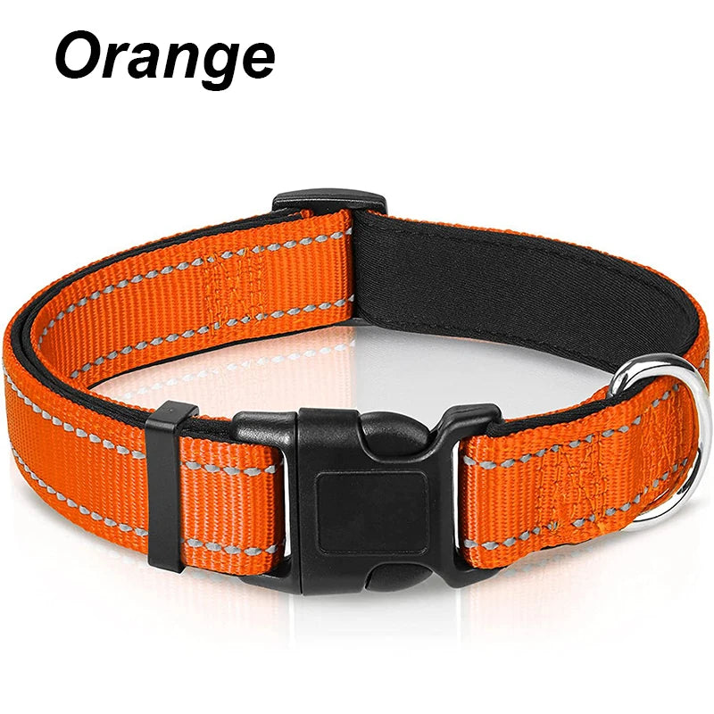 Reflective Comfort Dog Collar