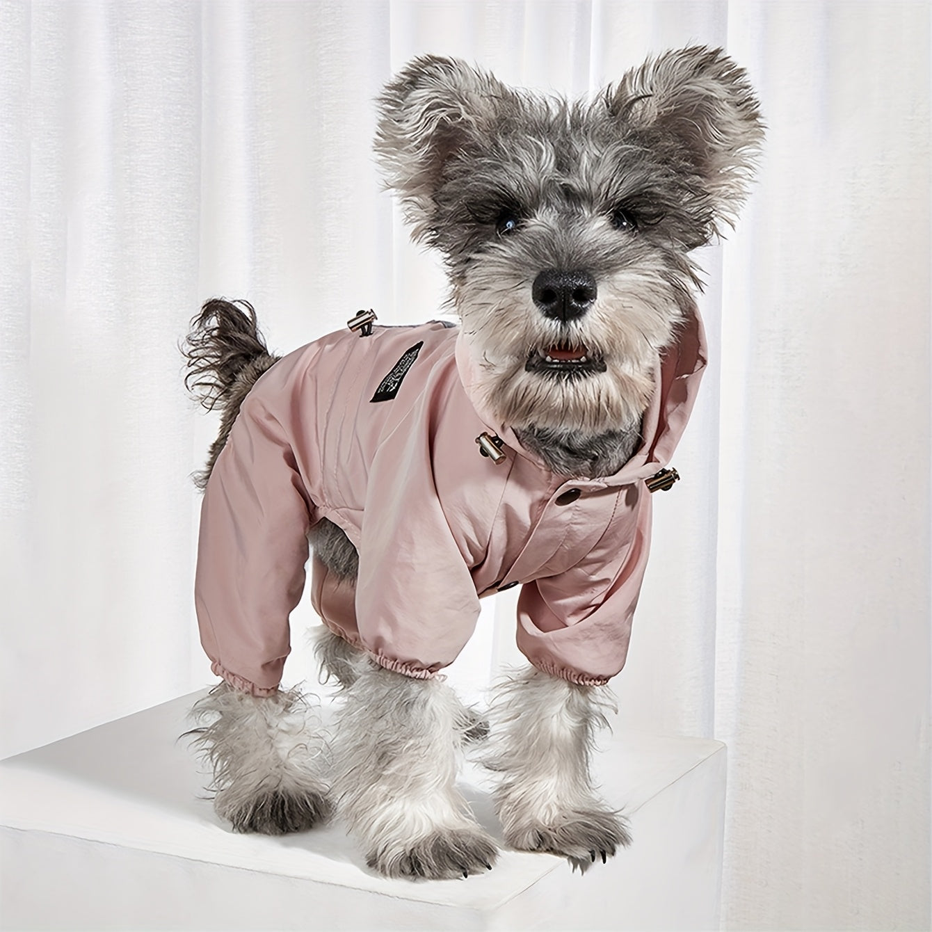 Reflective Dog Raincoat – Waterproof & Breathable, Four-Leg Design