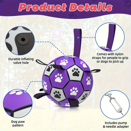 Interactive Dog Soccer Ball(Purple)