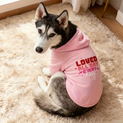 Loved All Day Dog Hoodie