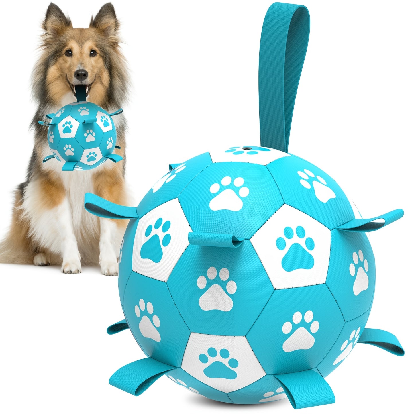 Interactive Dog Soccer Ball(Blue)