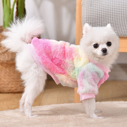 Mixed-Color Tie Dye Hoodie