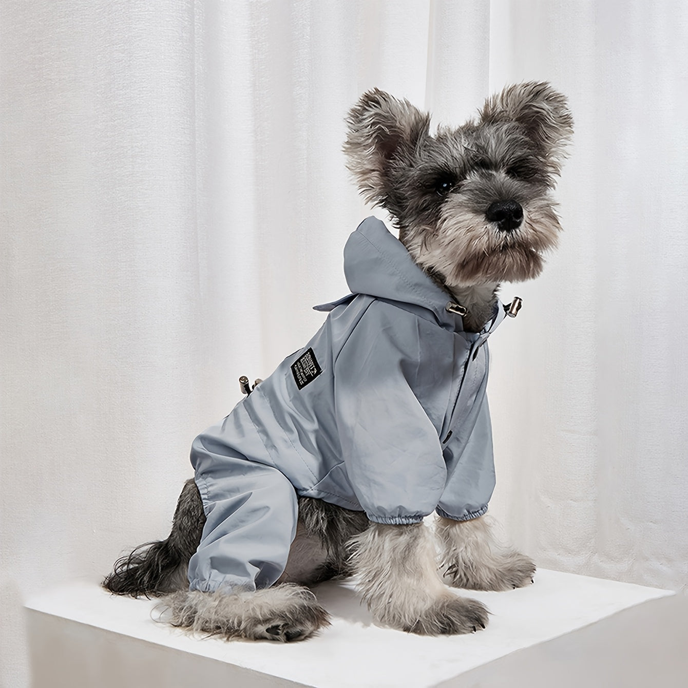 Reflective Dog Raincoat – Waterproof & Breathable, Four-Leg Design