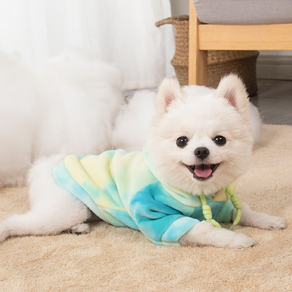 Green Tie-Dye Hoodie
