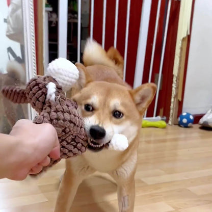 Plush Donkey Dog Toy