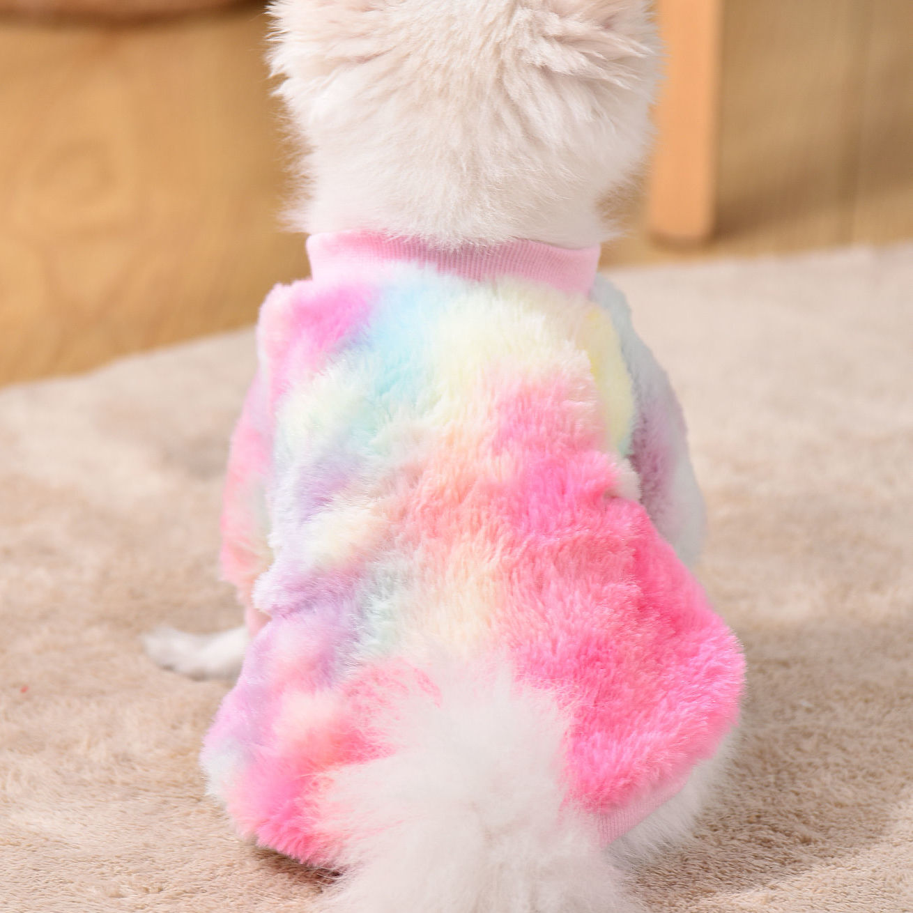 Mixed-Color Tie Dye Hoodie