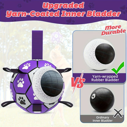 Interactive Dog Soccer Ball(Purple)