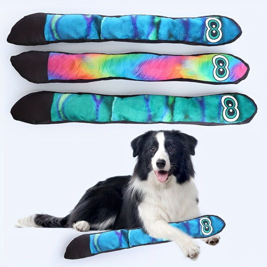 Plush Snake Dog Toy