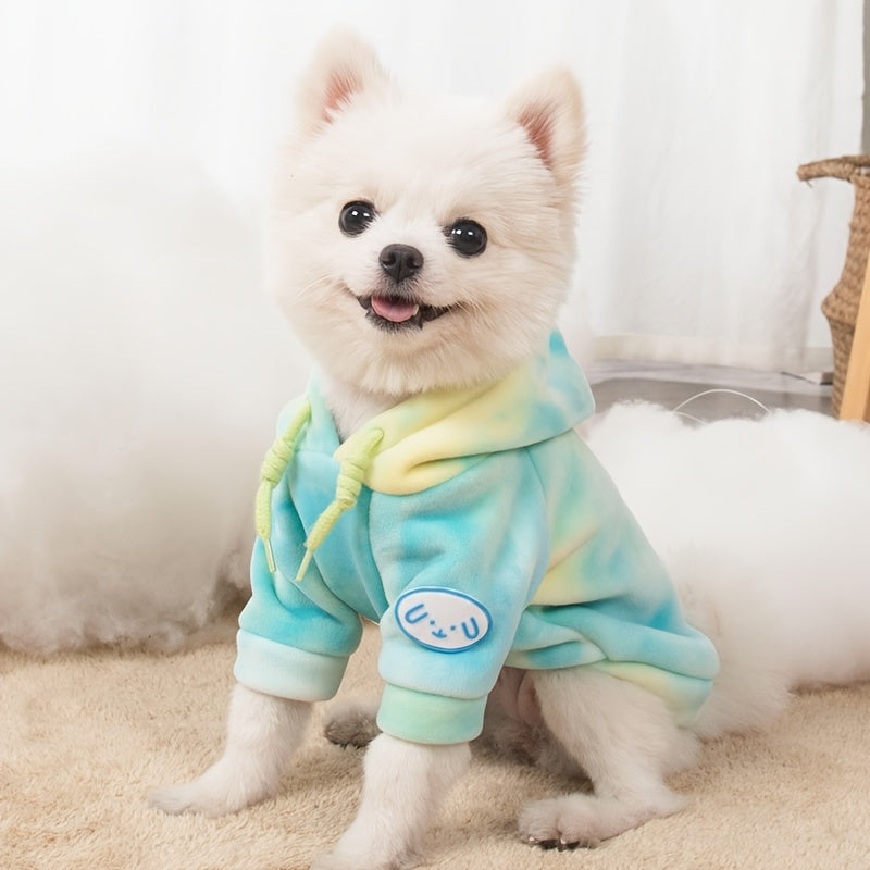 Green Tie-Dye Hoodie