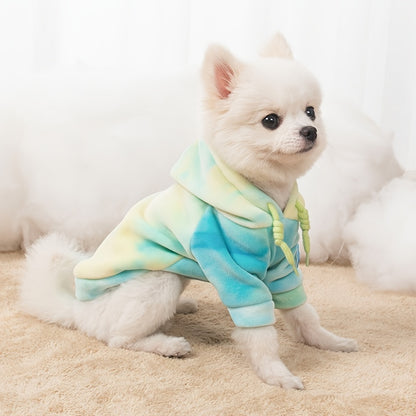 Green Tie-Dye Hoodie