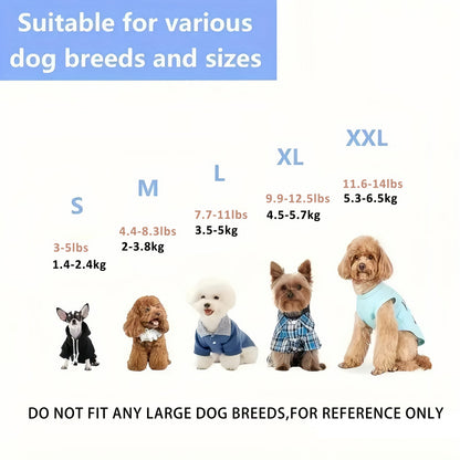 Reflective Dog Raincoat – Weatherproof Spandex Jumpsuit