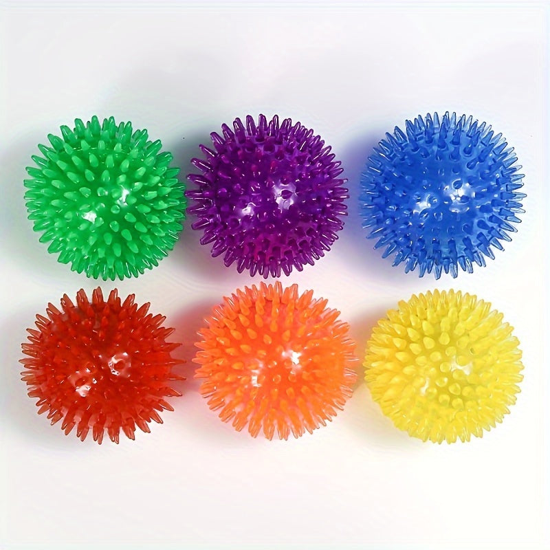 Spiky Squeaky Dog Ball Toy (2-Pack)