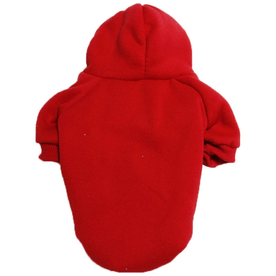 Flash Fur Classic Color Dog Hoodie
