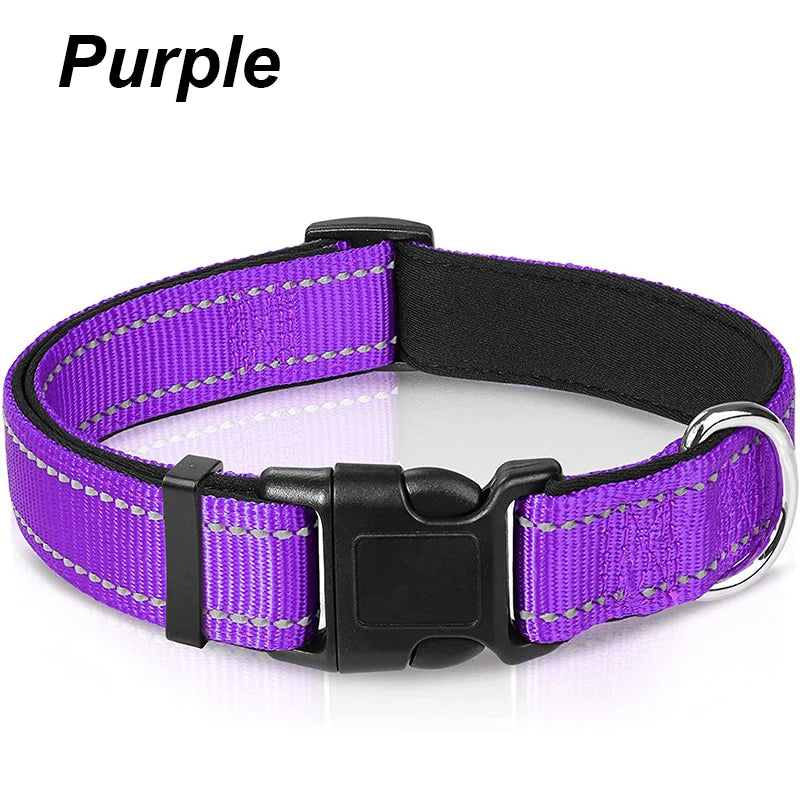 Reflective Comfort Dog Collar