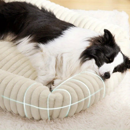 Orthopedic Plush Dog Bed – Supportive Mattress
