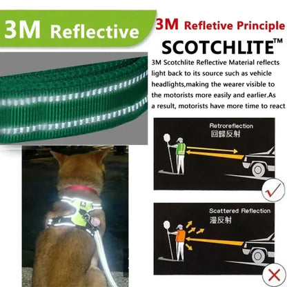 Reflective Adjustable Dog Harness
