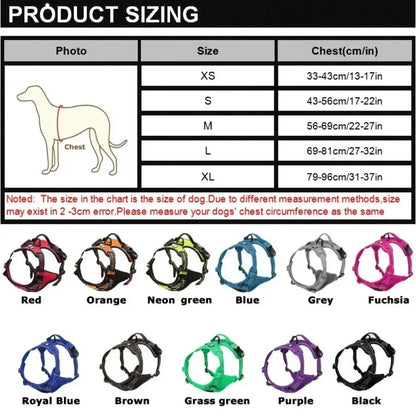 Reflective Adjustable Dog Harness