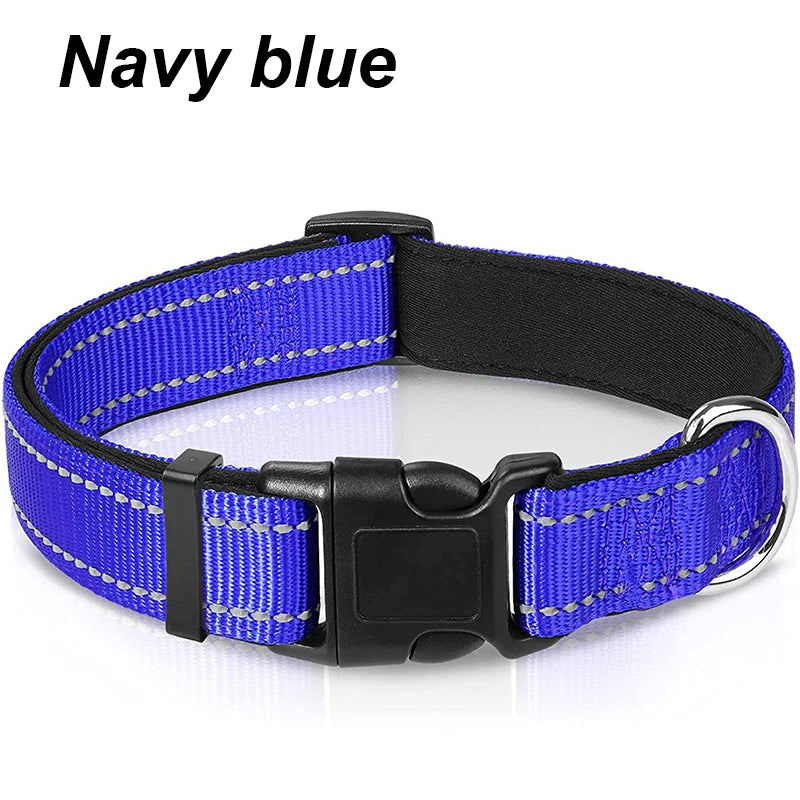 Reflective Comfort Dog Collar