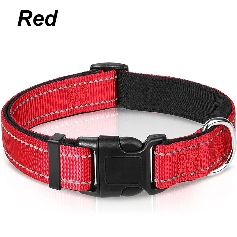 Reflective Comfort Dog Collar