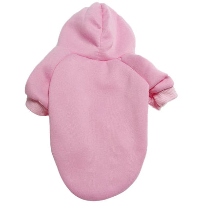 Flash Fur Classic Color Dog Hoodie