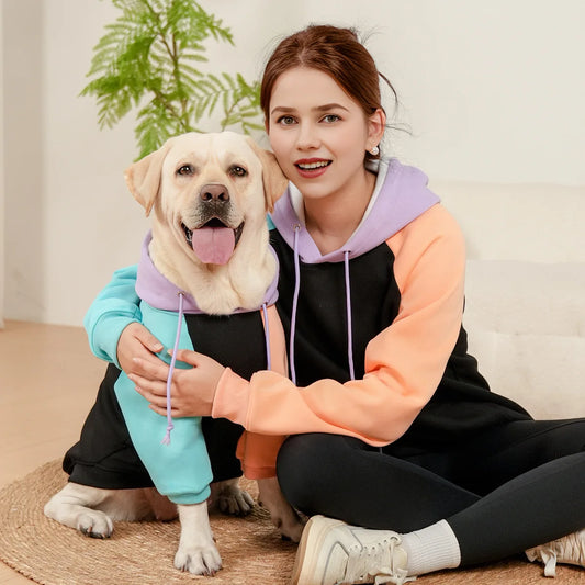 Matching Dog and Human–Cozy Black Set