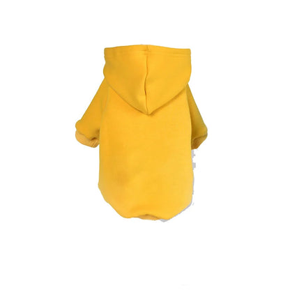 Flash Fur Classic Color Dog Hoodie