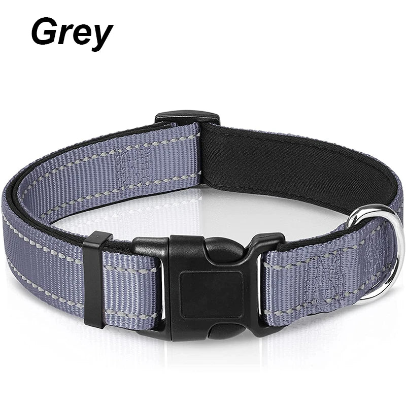 Reflective Comfort Dog Collar