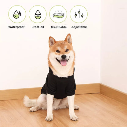 Flash Fur Classic Color Dog Hoodie