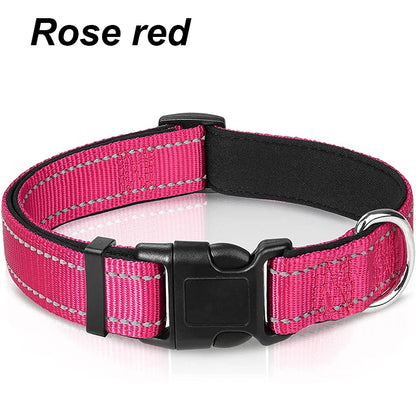 Reflective Comfort Dog Collar