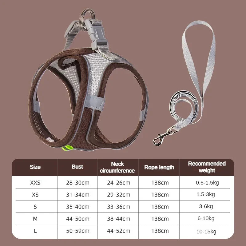 Soft Mesh Dog Harness