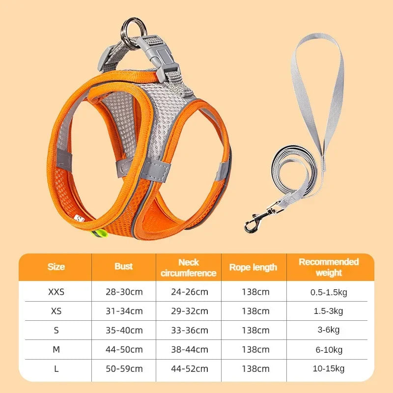 Soft Mesh Dog Harness