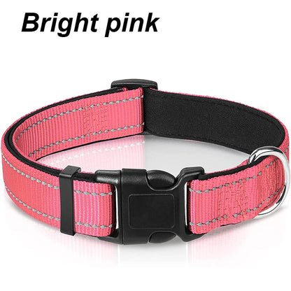 Reflective Comfort Dog Collar