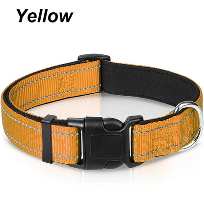 Reflective Comfort Dog Collar