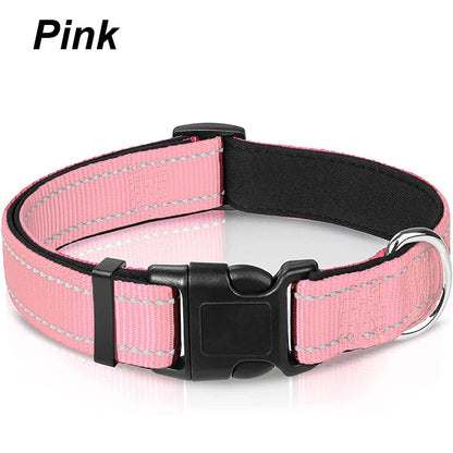 Reflective Comfort Dog Collar