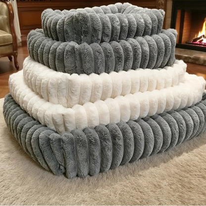 Orthopedic Plush Dog Bed – Supportive Mattress