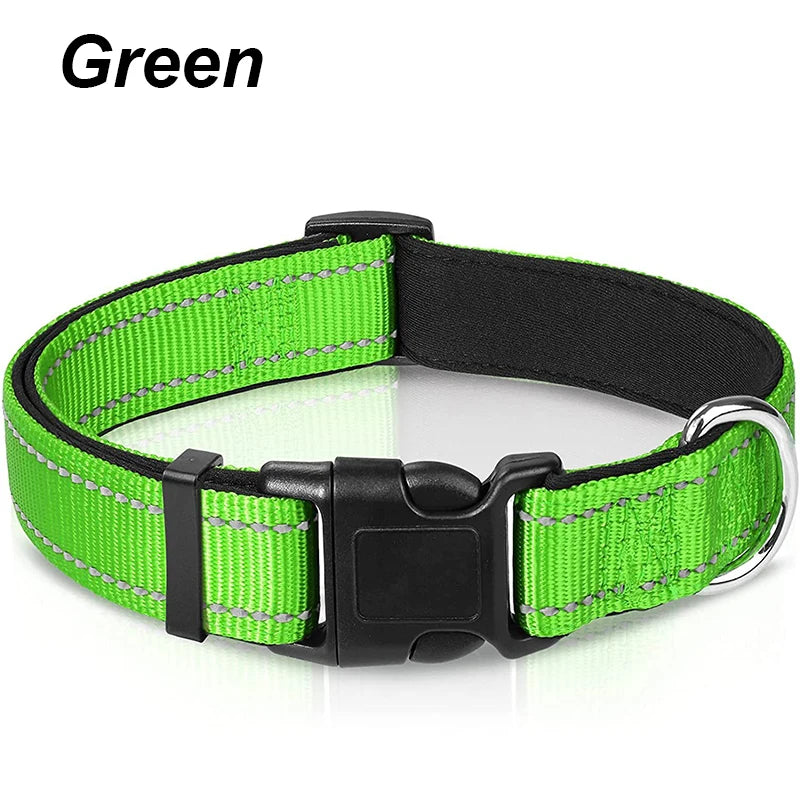 Reflective Comfort Dog Collar