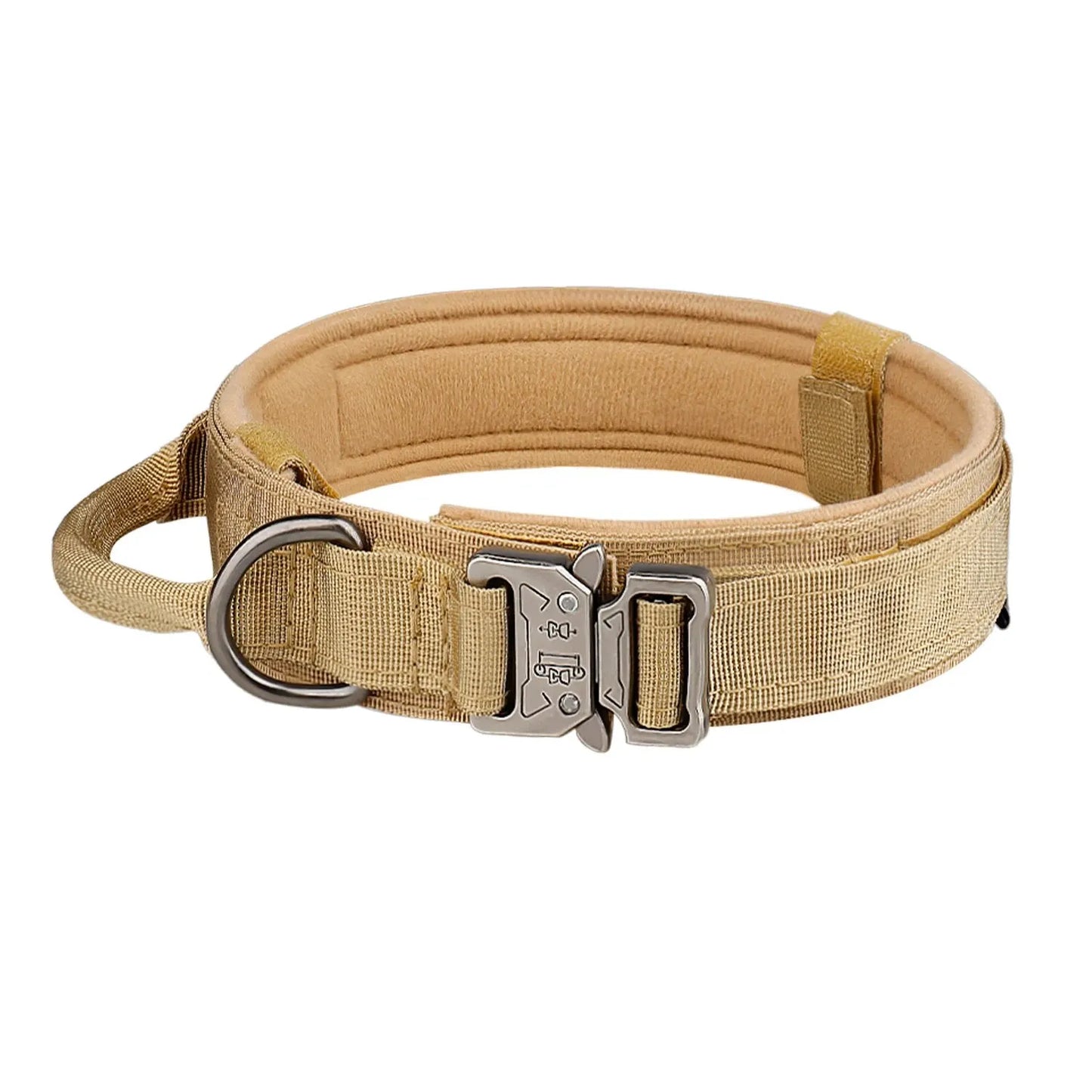 Tactical Nylon Dog Collar – Metal Buckle Training Collar