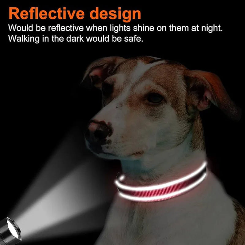 Reflective Comfort Dog Collar