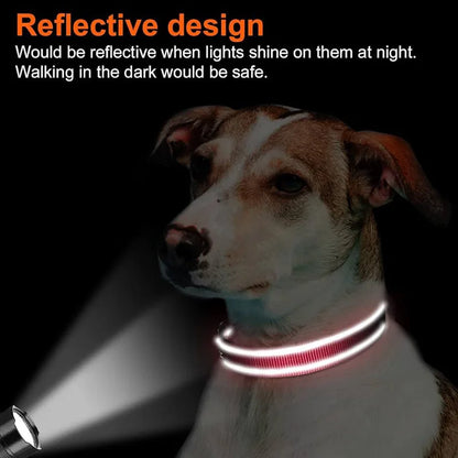 Reflective Comfort Dog Collar