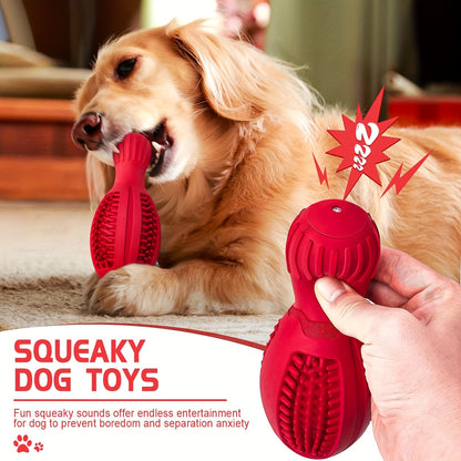 Rubber Chew & Treat Toy – Bottled Shape