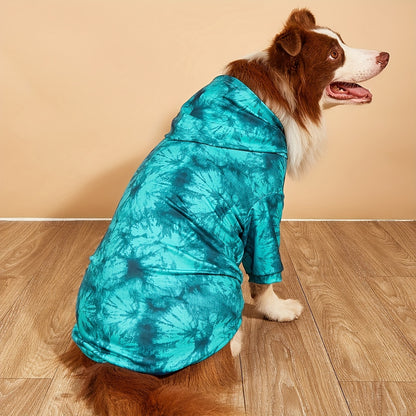 Tie-Dye Dog Hoodie