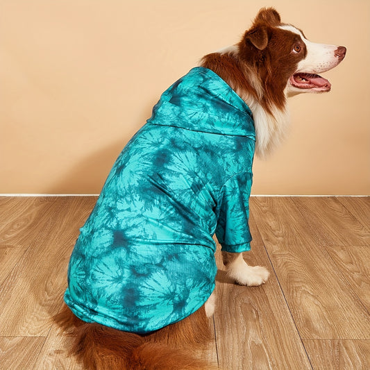 Tie-Dye Dog Hoodie