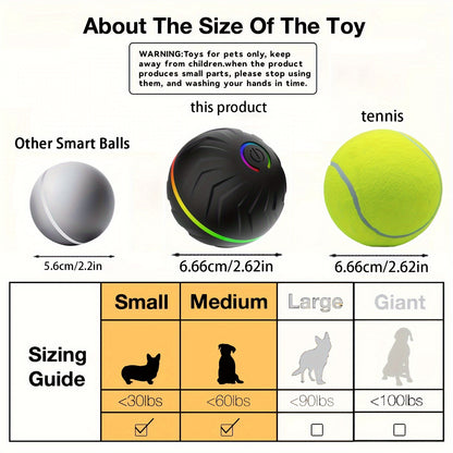 Motion-Activated Dog Bouncing Ball
