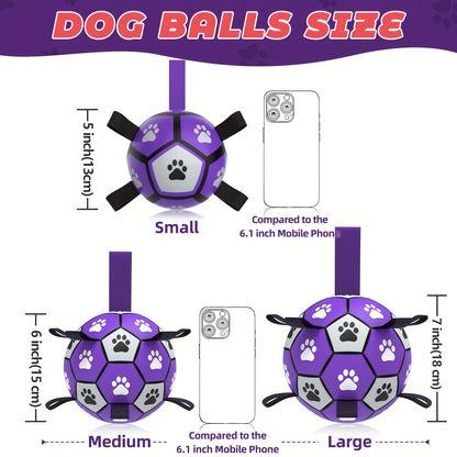 Interactive Dog Soccer Ball(Purple)