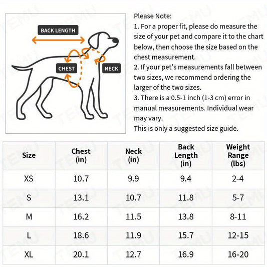 Small Dog Raincoat – Waterproof & Stylish Outdoor Jacket