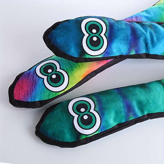 Plush Snake Dog Toy