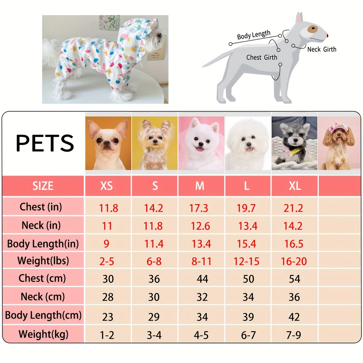 Small Dog Raincoat – Waterproof & Stylish Outdoor Jacket