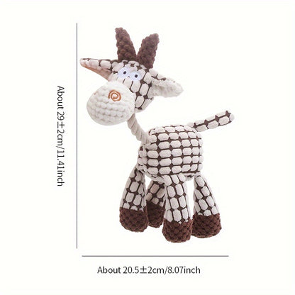 Plush Donkey Dog Toy